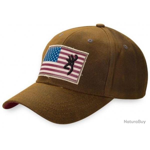 Casquette Liberty Wax marron BROWNING