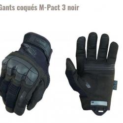 Gants tactique mechanix wear M-pact3 Noir