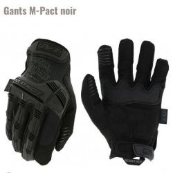 gants tactique mechanix Mpact noir