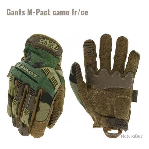 gants tactique mechanix Mpact Camouflage Francais CE