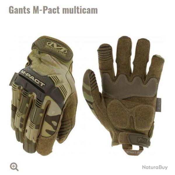 gants tactique mechanix Mpact Camouflage Multicam