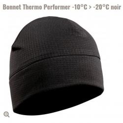 Bonnet thermo performer A10 equipement noir