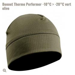 Bonnet thermo performer A10 equipement vert olive OD green