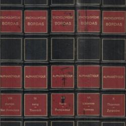 encyclopédie bordas alphabétique en 10 volumes , tome 6 à 10