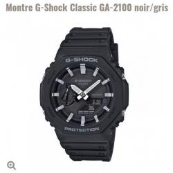 Montre casio G-Shock Classic noire