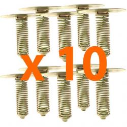 Lot de 10 ressorts pour agrainoir 13 cm 