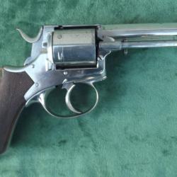Beau revolver de type Adam's fabrication J.Schilling a shull fin XIXe