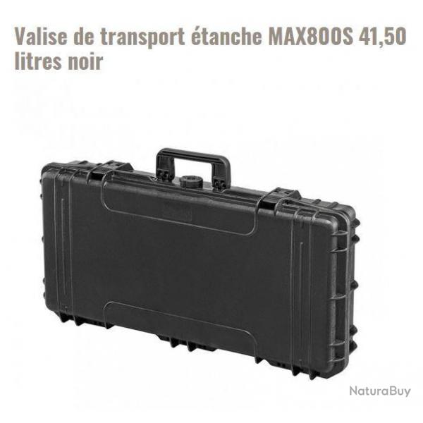 Valise de transport tanche MAX800S 41,50 litres noir