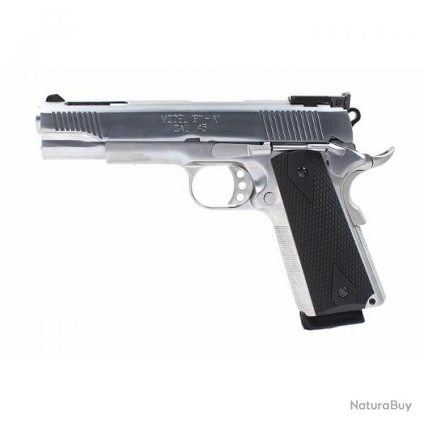 Rplique GBB 1911 NE1201 Chrome full metal gaz 1,0J Default Title