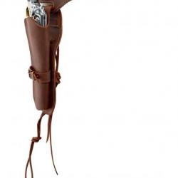 Ceinturon Cowboys en cuir avec un holster