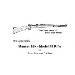 Manuel pour le fusil Mauser K98