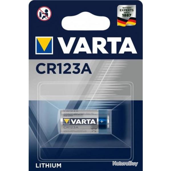 CR123 Lithium Pro VARTA  !! PORT OFFERT !!