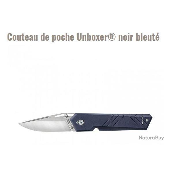 Couteau de poche TB outdoor Unboxer noir bleut vert ou rouge