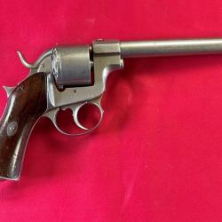 Très rare ! Revolver Pidault & Cordier 1er type, calibre 11mm P&C sans bourrelet (352)