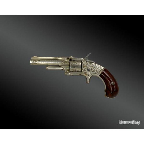 Revolver Marlin XXx Standard 1872 Grav D'usine Et Nickel. tats-unis. XIXme