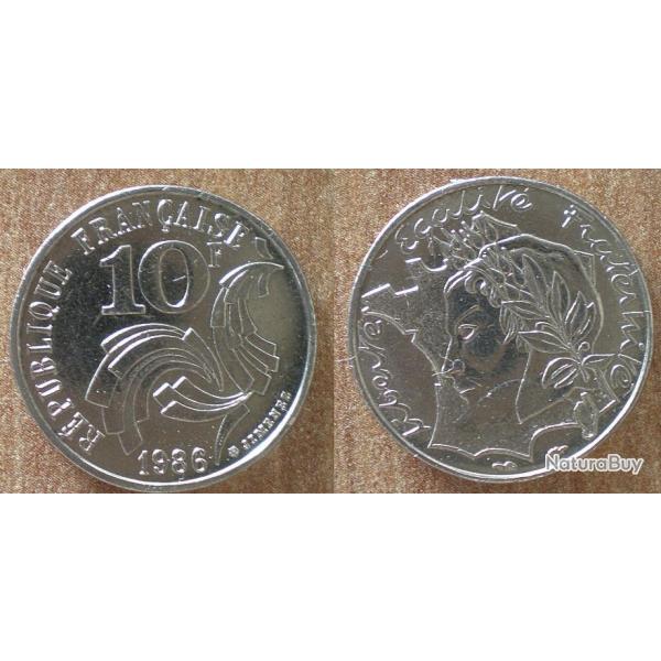 France 10 Francs 1986 Neuve par Jimenez