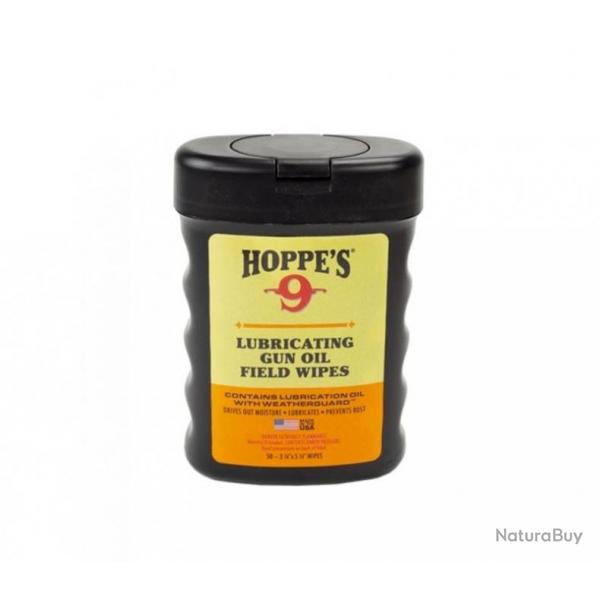 Lingettes huiles pour arme Hoppe's 9