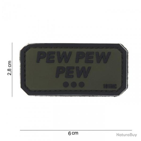 Patch 3D PVC Pew Pew Pew OD (101 Inc)