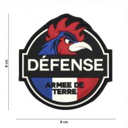 Patch 3D PVC Defense Armee de Terre (101 Inc)