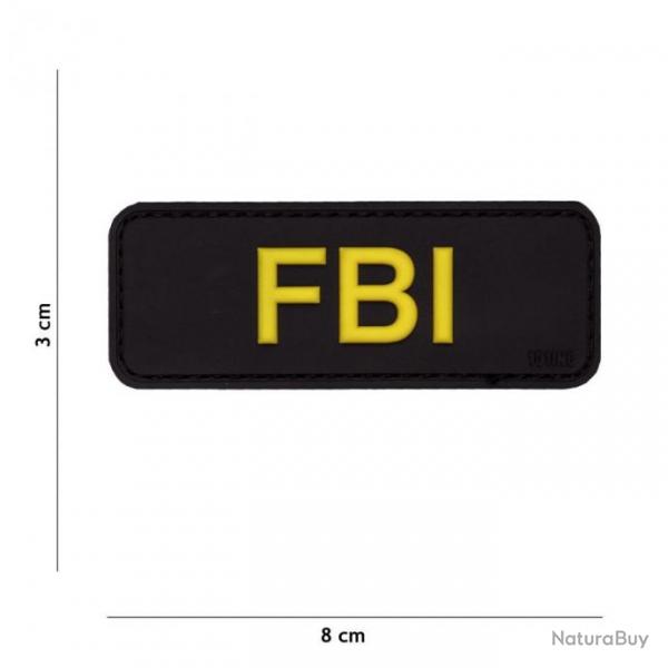 Patch 3D PVC FBI Noir (101 Inc)