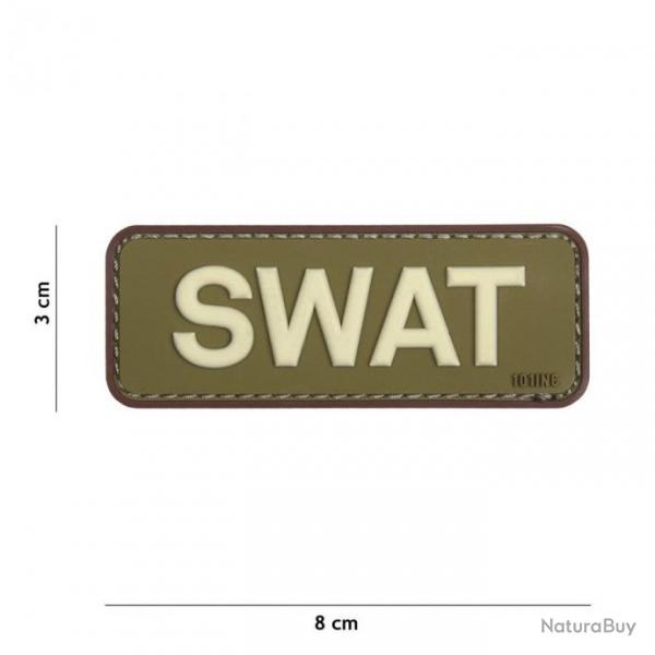 Patch 3D PVC SWAT OD & Marron (101 Inc)