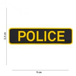 Patch 3D PVC Police Jaune (101 Inc)