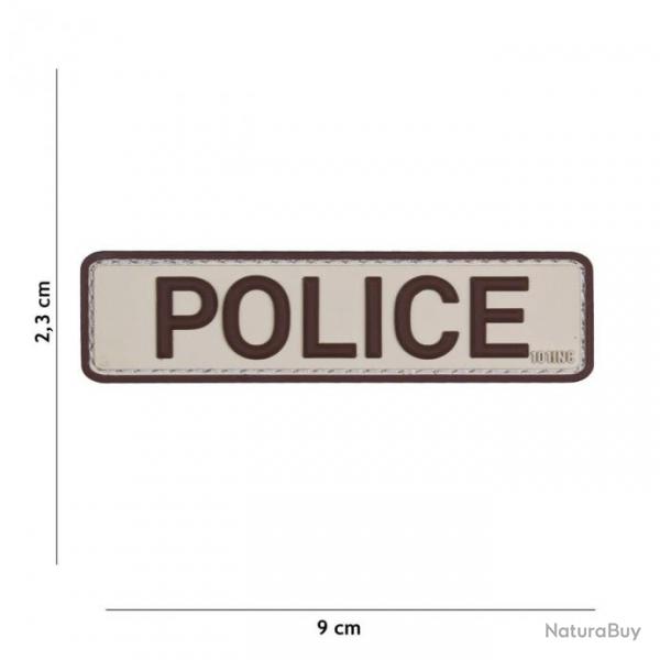 Patch 3D PVC Police Desert (101 Inc)