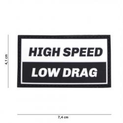 Patch 3D PVC High Speed Noir (101 Inc)
