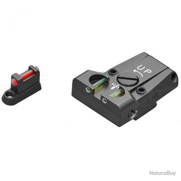 Hausse Rglable et Guidon LPA pour CZ P7/P9 - Fibre Optique Default T