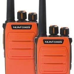 TALKIE WALKIE NUM'AXES TLK1054 ORANGE LOT DE 2