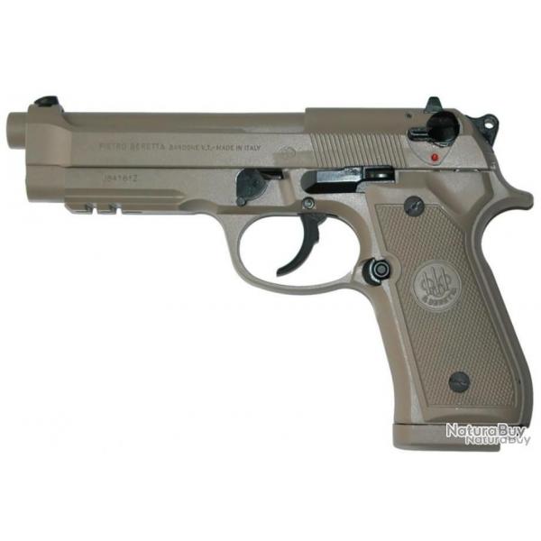 Pistolet Beretta M9A1 9mm 15 coups US SOCOM - Couleur tan