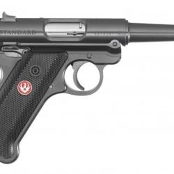Pistolet Ruger Mark IV Standard cal .22LR 4.75" 10 coups Bronze - Canon fuselé