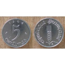 France 5 Centimes 1964 NEUVE Epi De Blé Piece Centime De Francs Franc Cent