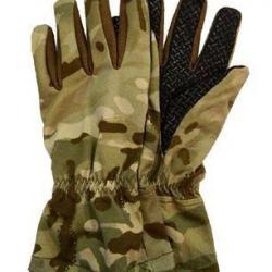 Paire de gants avec protection polaire interne camouflage MTP anglais - Taille M uniquement