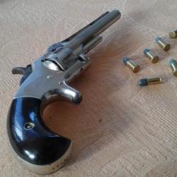 Superbe petit revolver SMITH &WESSON Modèle 1 troisième type cal 22 short.