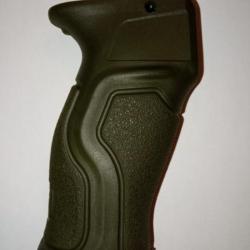 Poignée pistolet ergonomique caoutchoutée à angle réduit ODG FAB Defense Gradus pour AK-47/AK-74