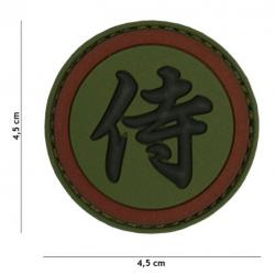 Patch 3D PVC Kanji Samourai OD (101 Inc)