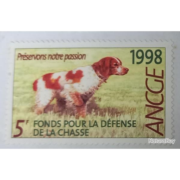 Enveloppe timbre 1998 ANCGE