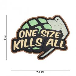 Patch 3D PVC One size kills all (101 Inc)