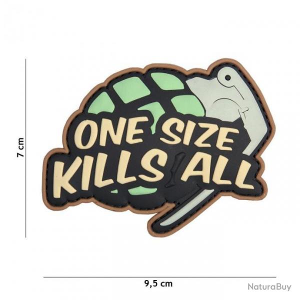 Patch 3D PVC One size kills all (101 Inc)