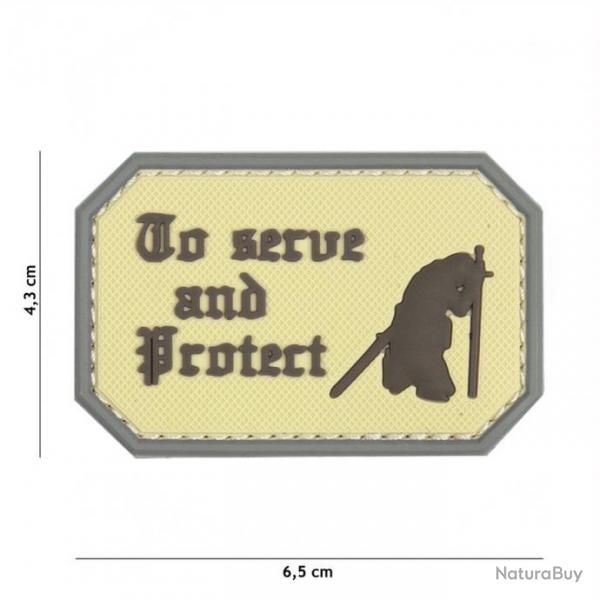 Patch 3D PVC To serve and protect Coyote (101 Inc)