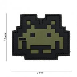 Patch 3D PVC Space invader OD (101 Inc)