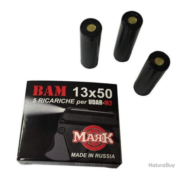 ( Munition Pepper Bam - UDAR M2 cal 13x50 -boite x5)Munition Pepper Bam - UDAR M2 cal 13x50 -boite x