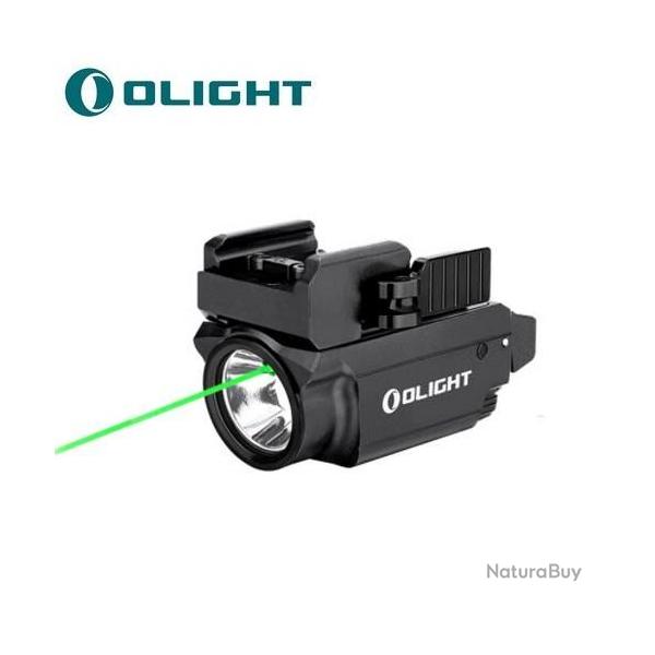 Lampe Torche Olight BALDR Mini Noir - 600 Lumens - Laser Vert