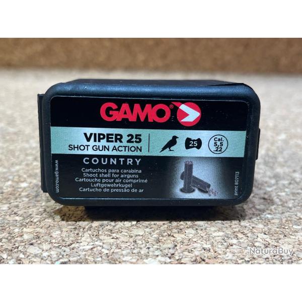 Cartouche de plombs VIPER 25 DISPERSION 5,5 mm - GAMO- Cal.5.5 -