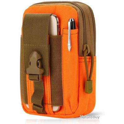 Pochette multi-usage tactique - Noir - Livraison gratuite