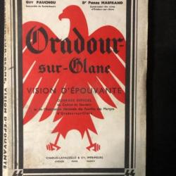 Livre Oradour-sur-Glane Vision d'épouvante par Lavauzelle