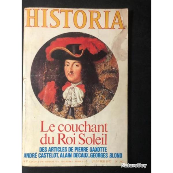 revue Historia No 362 : Le couchant du Roi Soleil