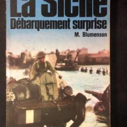 Livre La Sicile, Débarquement surprise de M. Blumenson