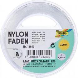 Nylon Faden Transparent 0.5mm 100 mètres
